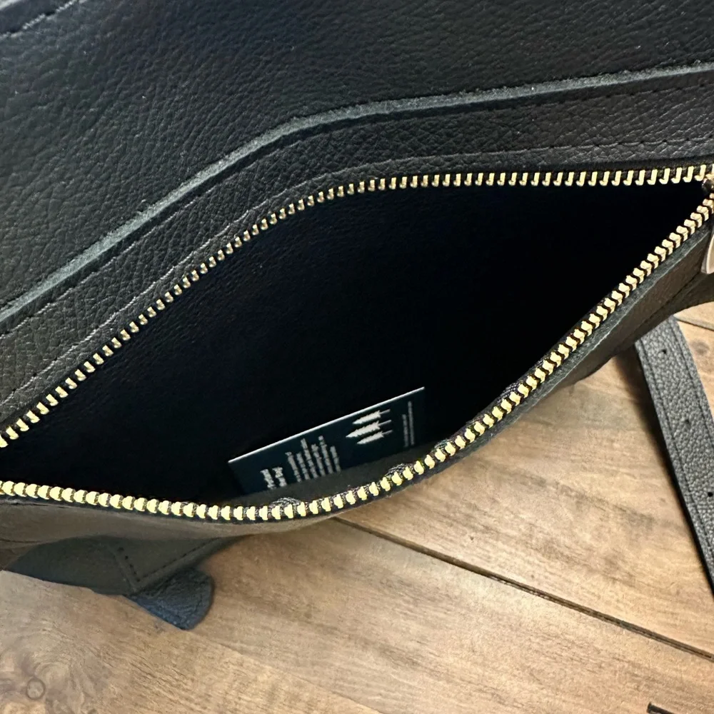 PLG - Classic Tote Backpack - Pebbled Black - Picture 4 of 5